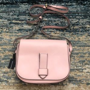 Banana Republic Italian Leather Saddle Bag